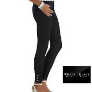 White House Black Market Dark Skimmer Pants